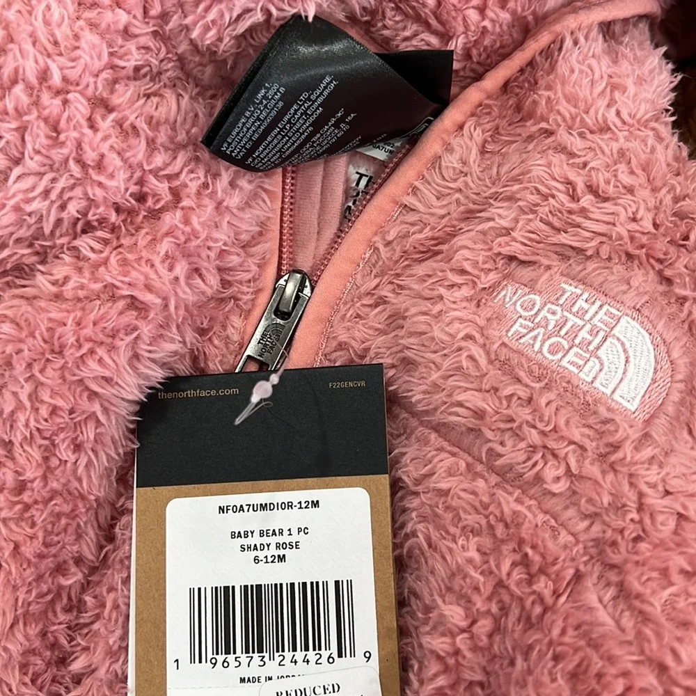 THE NORTH FACE Baby Bear One-Piece pink shepra - Picture 9 of 9